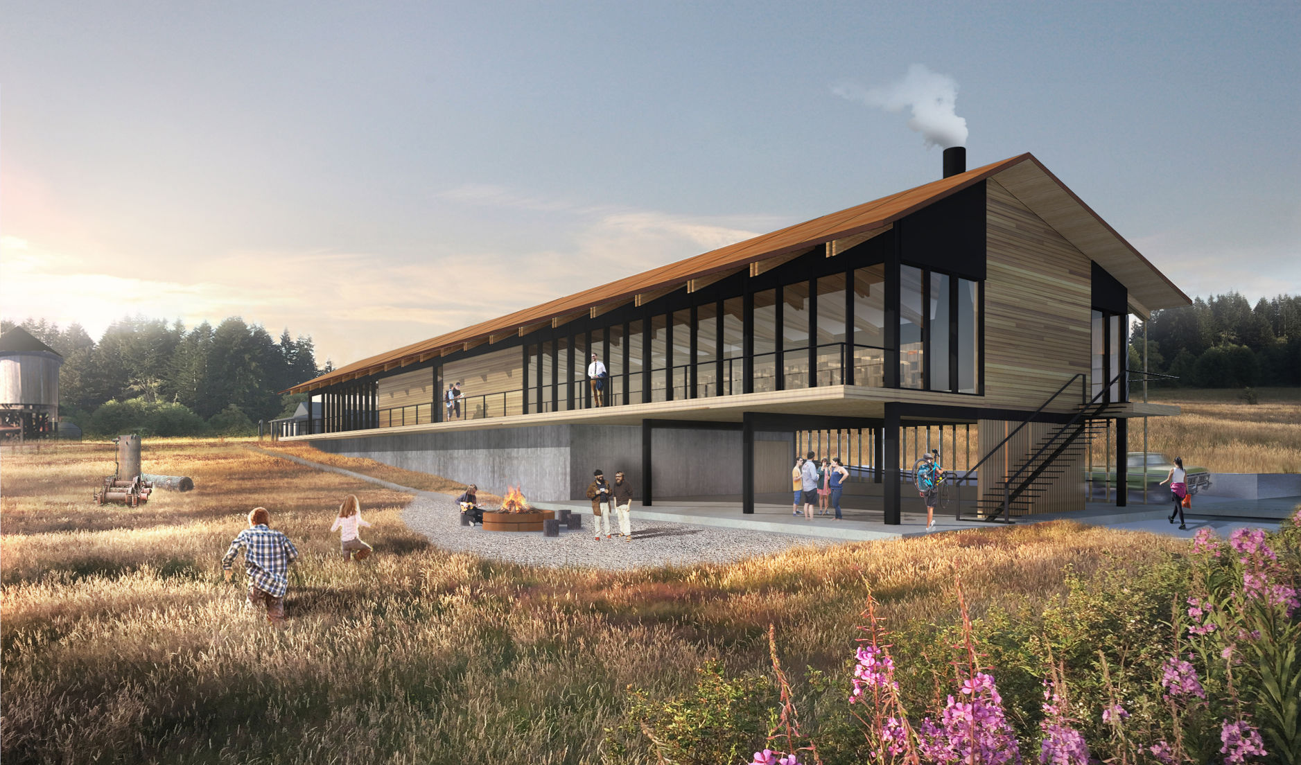 Camp 18 Loggers Memorial concept